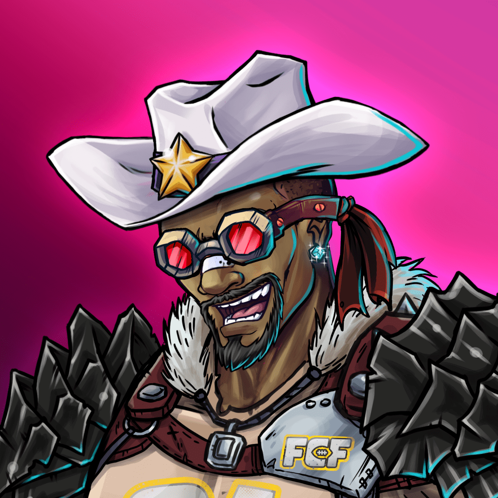 FCF 2D Art - RedWolves